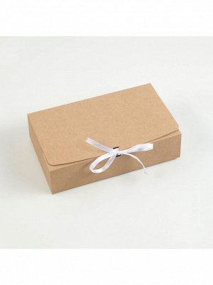 Коробка складная 20 х12 х5 см крафт