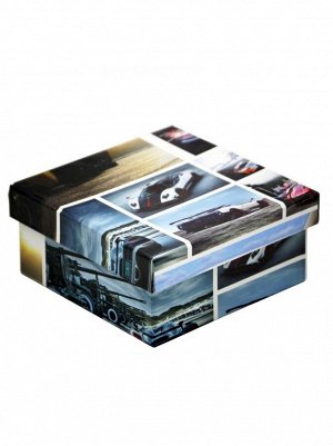 Коробка картон 15 х15 х7 см Авто