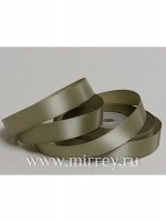 Лента атлас 1,5 см х25 ярд Элит цвет сосновый зеленый