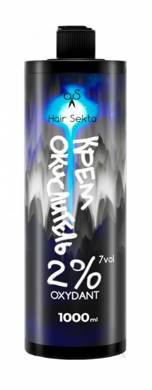 Хаир Секта Крем-Окислитель для волос 2%, 7 vol, Не отвалятся Hair Sekta, 1 л