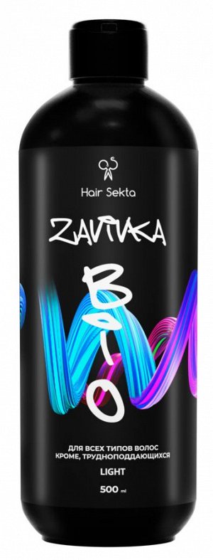 Хаир Секта Био Завивка для волос Light для тонких чувствительных и поврежденных волос Hair Sekta 500 мл