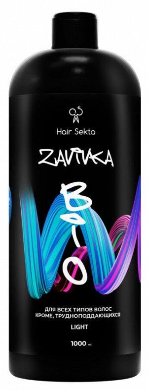 Хаир Секта Био Завивка для волос Light для тонких чувствительных и поврежденных волос Hair Sekta 1000 мл