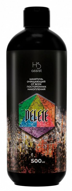 Хаир Секта Шампунь Профессиональный очищающий от всех посторонних накоплений, Delete Hair Sekta, 500 мл