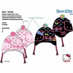 4012  ШАПКА НА ФЛИСЕ HELLO  KITTY