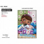 4521  плед корал-флис  DOC MC STUFFINS