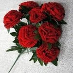 Букет бархатных гвоздик