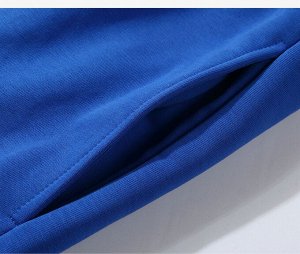Штаны спортивные мужские, цвет ярко-синий