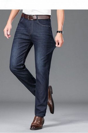 Мужские джинсы, цвет темно-синий