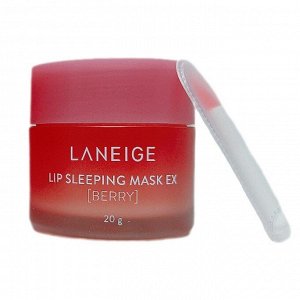 Маска д/губ, ночная восстанавл., 20 гр., аромат ягодный (berry), LANEIGE, Ю.Корея