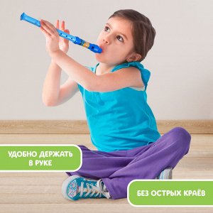 Музыкальная игрушка «Дудочка», Синий трактор