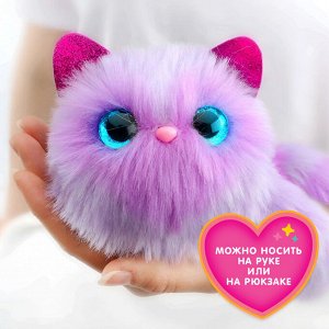 Интерактивная игрушка «Мой котёнок», звуковые и световые эффекты, цвета МИКС