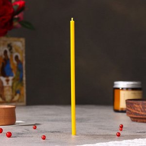 Церковная свеча из воска №80, желтый, 1кг