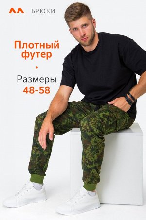 Мужские брюки из футера двухнитки Happyfox