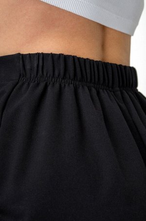 Женская юбка-шорты из футера двухнитки