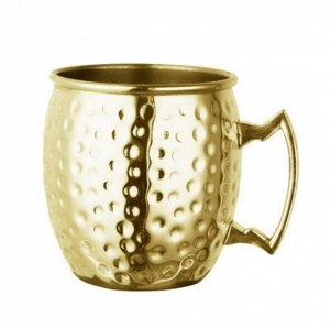 Кружка из нержавеющей стали 530 мл, цвет золотой