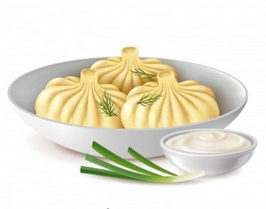 Хинкали Сделаны по  домашним  рецептам из  охлаждённого  мяса  без  ГМО  (свинина+говядина). Всегда свежеприготовленные (не более 3 сут).