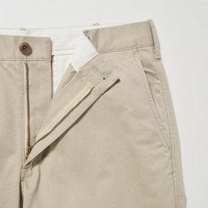 UNIQLO - брюки чинос стандартного кроя - 32 BEIGE