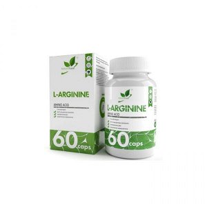 Аминокислоты (BCAA) NaturalSupp L-Arginine 550mg 60 caps