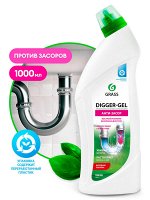 Гель для чистки труб DIGGER GEL флакон 1 л (утенок)