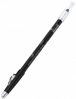 FFLEUR ES-539 Карандаш для глаз с точилкой и растушевкой BLACK серии MASTER PENCIL