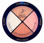 FFLEUR FC53 Средство для макияжа 4в1 №2 серии BEAUTY MONSTER