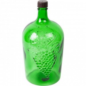 Бутылка стеклянная "Ровоам" (Зеленый) 4.5л