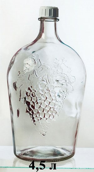 Бутылка стеклянная "Ровоам"  4.5 л