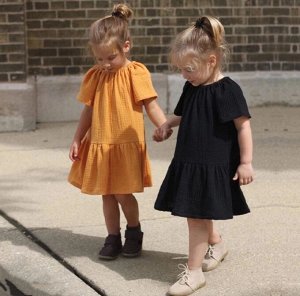 Платье детское Оранжевое