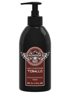 KONDOR Мужской Кондиционер для волос ежедневный Кондор Табак Hair&Body 300 мл