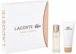 LACOSTE lady set (50ml edp + 50ml b/lotion) парфюмерная вода женская