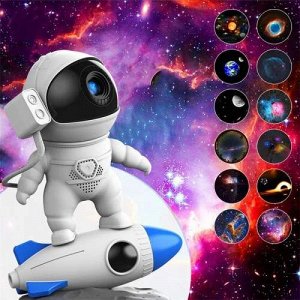 Проектор-светильник Астронавт на Ракете Rocket Astronaut BL-HJ07