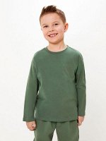 Джемпер детский для мальчиков Ginner темно-зеленый