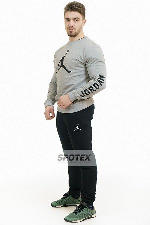 1Спортивный мужской костюм трикотаж X116 Light Gray