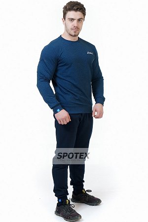 1Спортивный мужской костюм трикотаж X432 AB Deep Blue