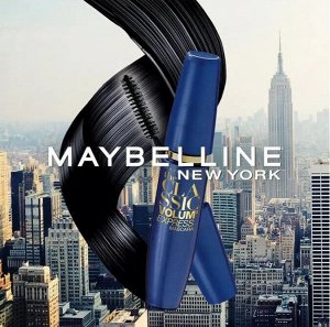 Maybelline New York Тушь для ресниц "Volum' Express Сlassic, Тройной Объем", черная, 10 мл