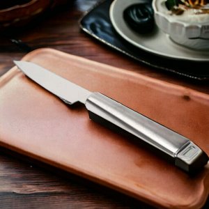 Новый бренд Нож кухонный стальной, 25 см (лезвие 11,5 см)