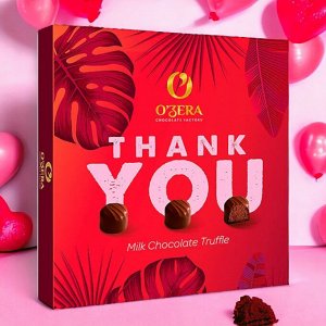 Яшкино Трюфель в молочном шоколаде thank you , 140 г.