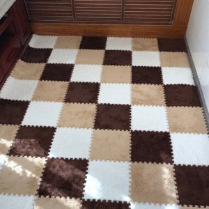 Babi fitness piano Коврик-пазл EVA - Мягкий плюшевый детский коврик, 30x30x1.0 см