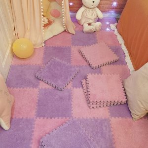 Babi fitness piano Коврик-пазл EVA - Мягкий плюшевый детский коврик, 30x30x1.0 см