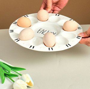Тарелка пасхальная для кулича и яиц