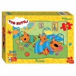 Пазлы 35  &quot;Три кота&quot; *АО &quot;СТС&quot;)  ,20*14*3,5 см   тм.STEP PUZZLE