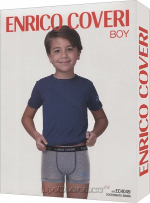 ENRICO COVERI, EC4049 boy coord. boxer - t-shirt