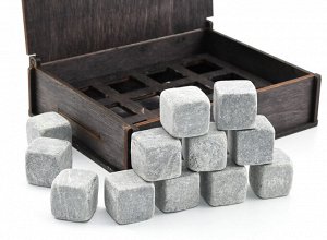 Кубики для охлаждения напитков из стеатита (12шт), 145*105*40мм