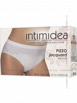 INTIMIDEA, PIZZO JACQUARD SLIP MIDI
