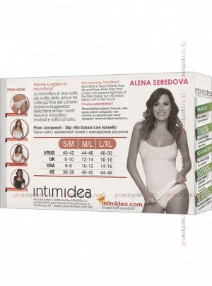 INTIMIDEA, PIZZO JACQUARD SLIP vita bassa