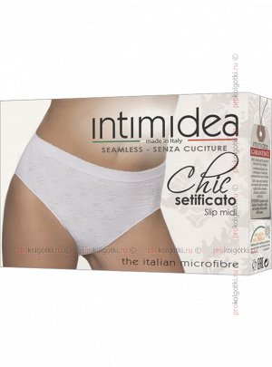 Intimidea, chic setificato slip midi