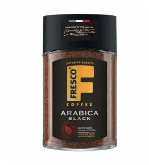 Кофе FRESCO Arabica Black 90г.,кристал, ст/б