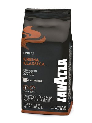 Кофе в зернах "Lavazza Crema Classica" 1 кг.