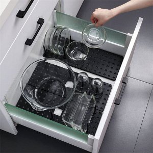 Раздвижная сушилка-органайзер для посуды Drawer Organizer