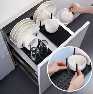 Раздвижная сушилка-органайзер для посуды Drawer Organizer